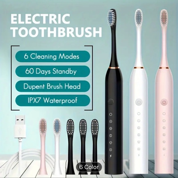 Electronic Toothbrush- Pink - Picture 4 of 5